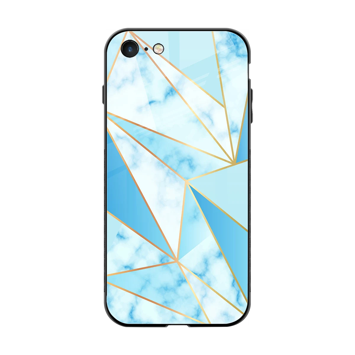 French Marble back phone cover | glass case for iphone 7