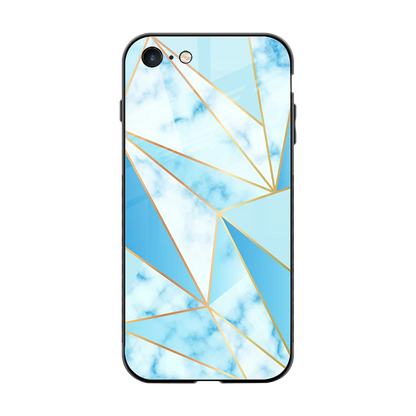 French Marble back phone cover | glass case for iphone 7