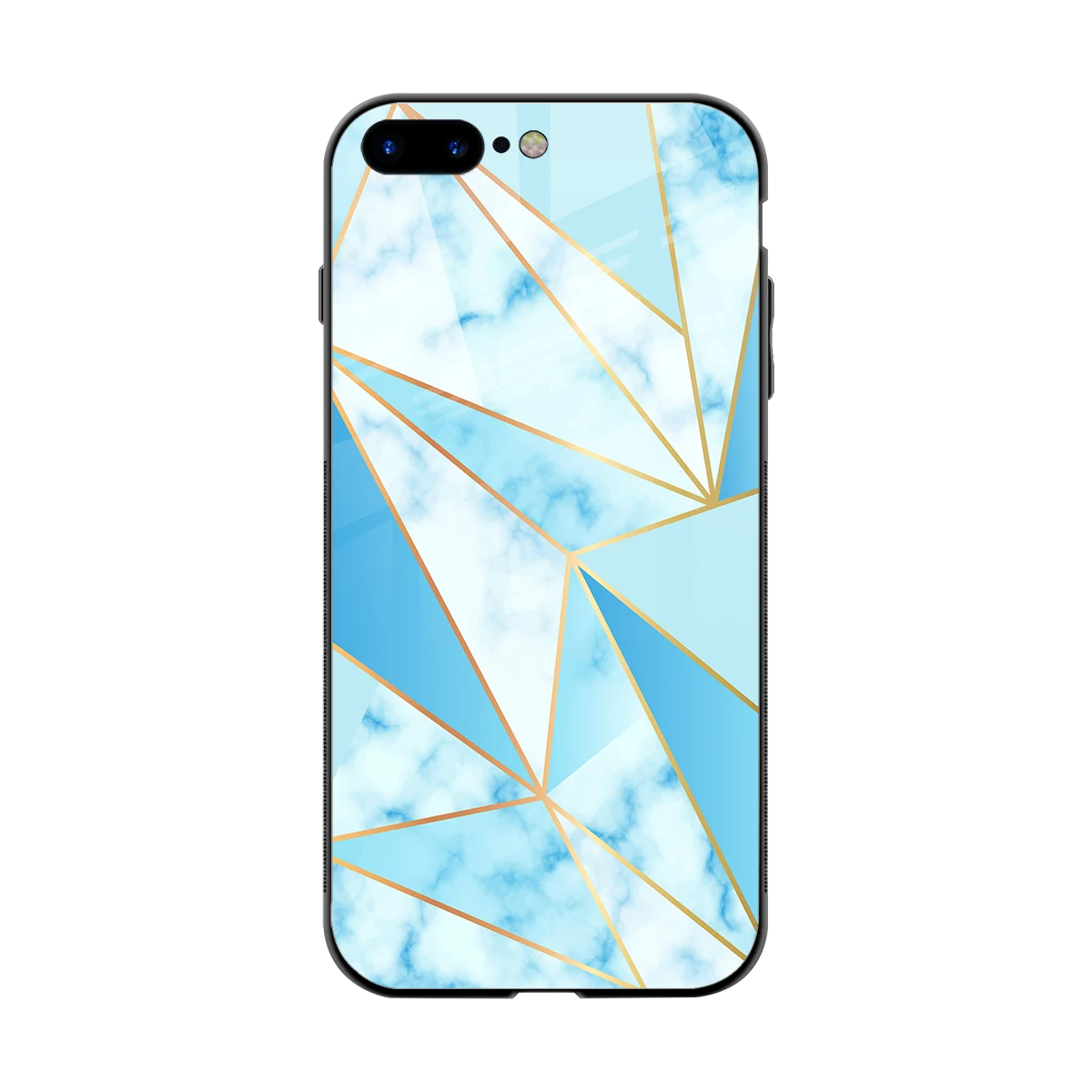 French Marble back phone cover | glass case for iphone 8 plus
