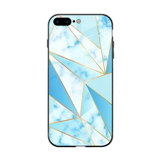 French Marble back phone cover | glass case for iphone 8 plus