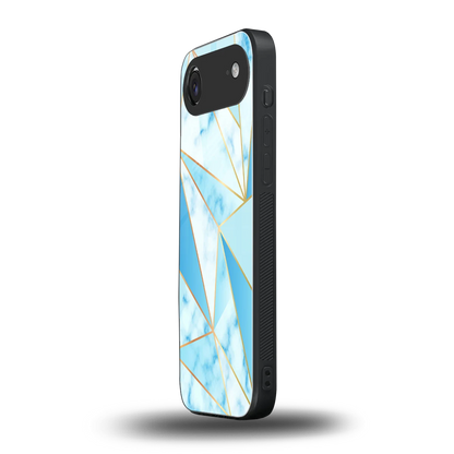 French Marble iphone air mobile cover | shockproof glass phone case