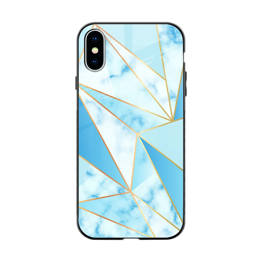 French Marble back phone cover | glass case for iphone xs