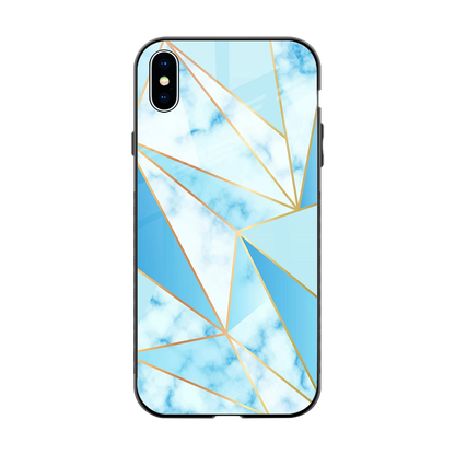 French Marble back phone cover | glass case for iphone xs max