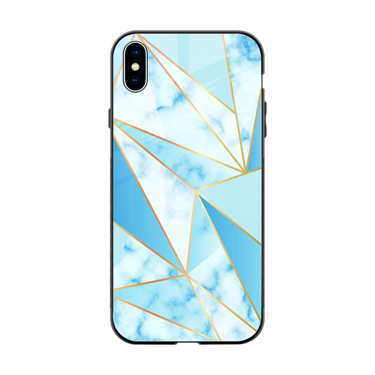 French Marble back phone cover | glass case for iphone xs max