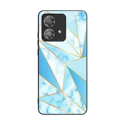 French Marble back phone cover | glass case for motorola edge 40 neo 5g