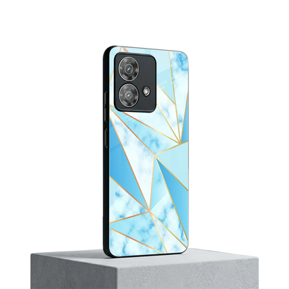French Marble motorola edge 40 neo 5g mobile cover | shockproof glass phone case