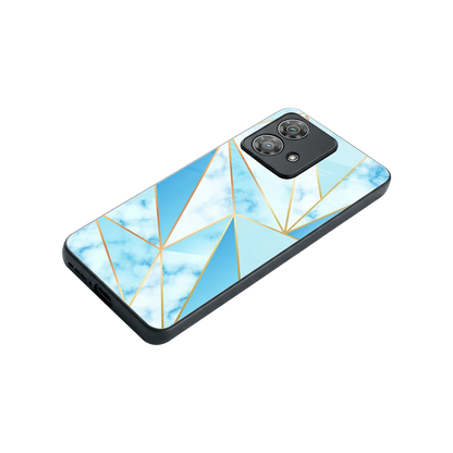 French Marble stylish phone case for motorola edge 40 neo 5g | glossy glass and slim fit