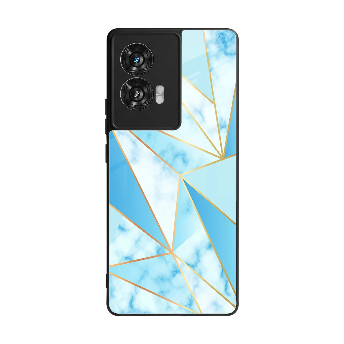 French Marble back phone cover | glass case for motorola edge 50 fusion
