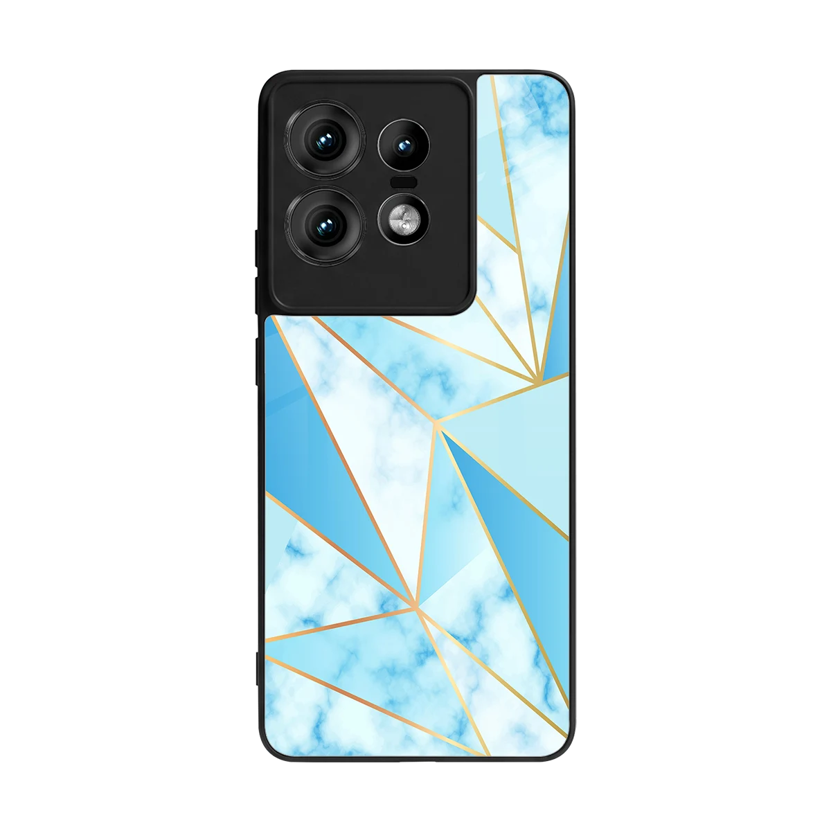 French Marble back phone cover | glass case for motorola edge 50 pro