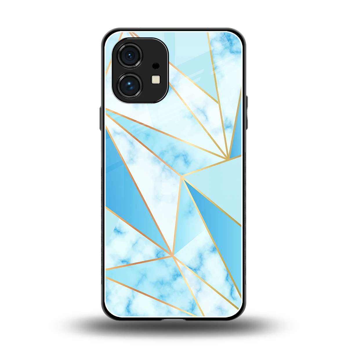French Marble back phone cover | glass case for nothing phone 1