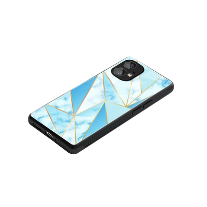 French Marble stylish phone case for nothing phone 1 | glossy glass and slim fit