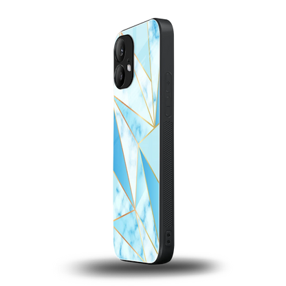 French Marble nothing phone 2 mobile cover | shockproof glass phone case