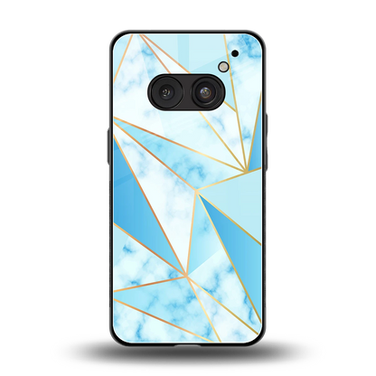 French Marble back phone cover | glass case for nothing phone 2a plus