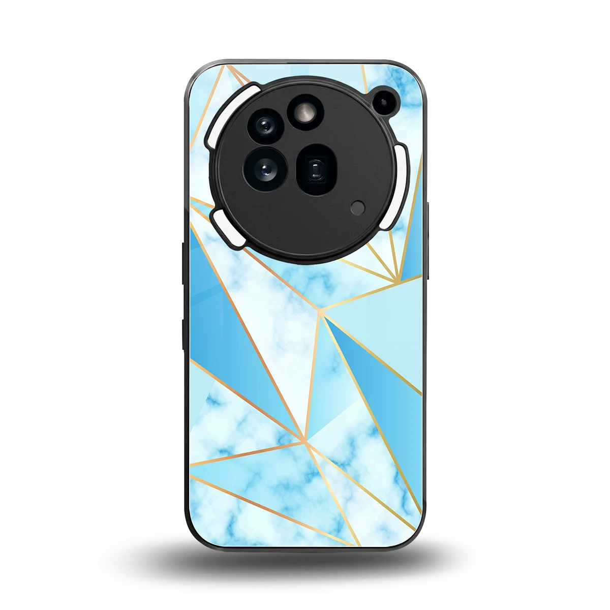 French Marble back phone cover | glass case for nothing phone 3a pro
