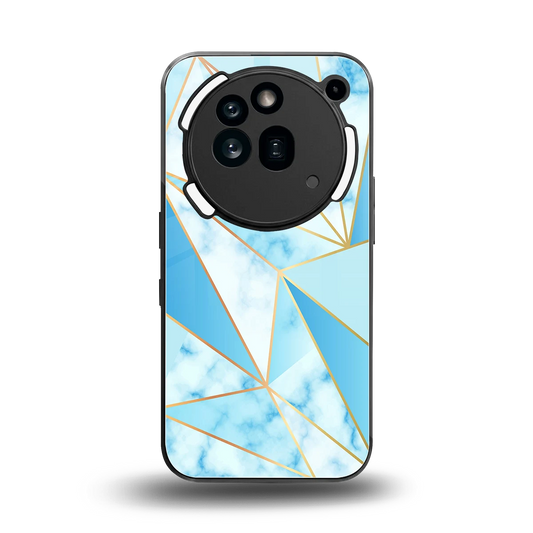 French Marble back phone cover | glass case for nothing phone 3a pro