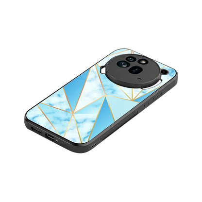 French Marble stylish phone case for nothing phone 3a pro | glossy glass and slim fit