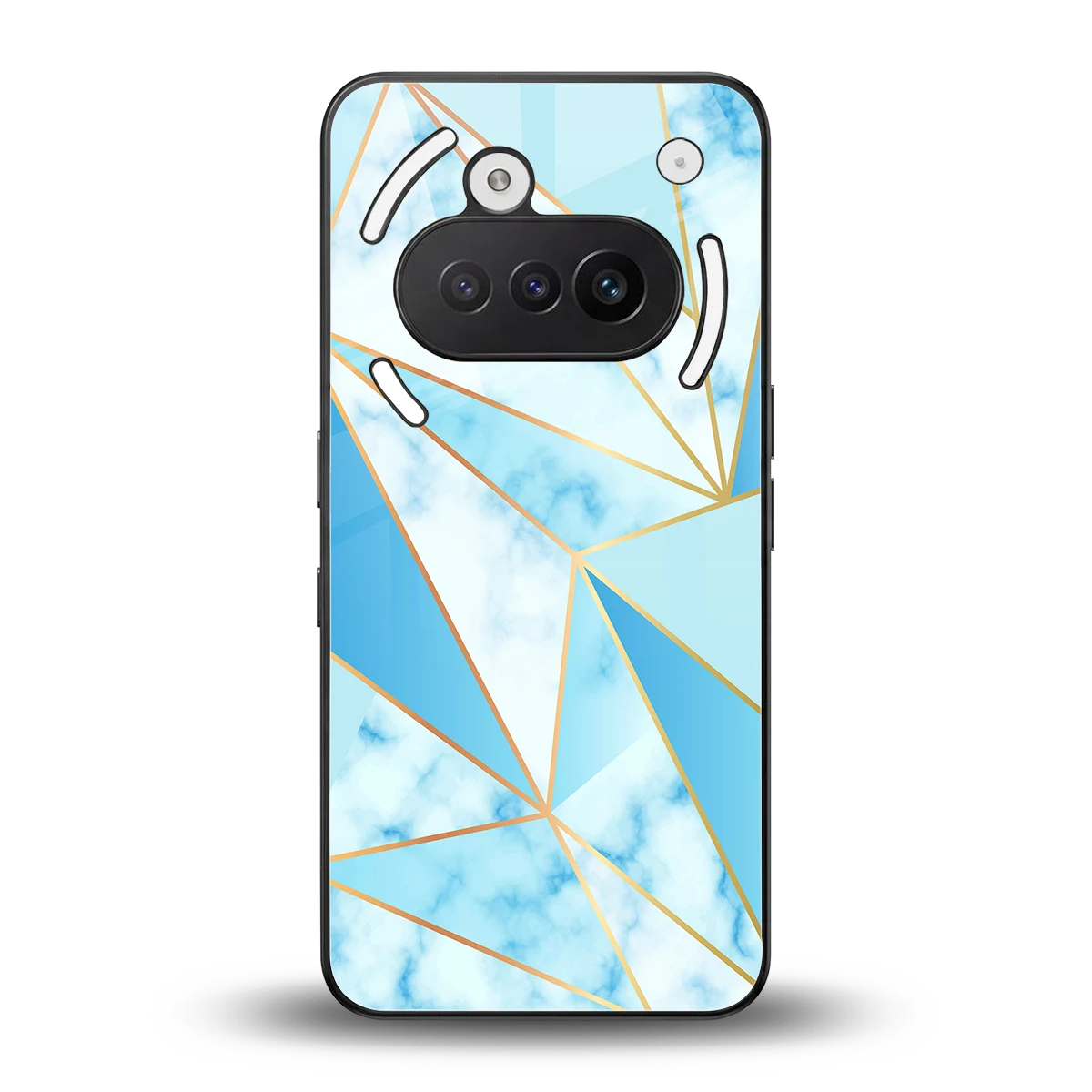 French Marble back phone cover | glass case for nothing phone 3a