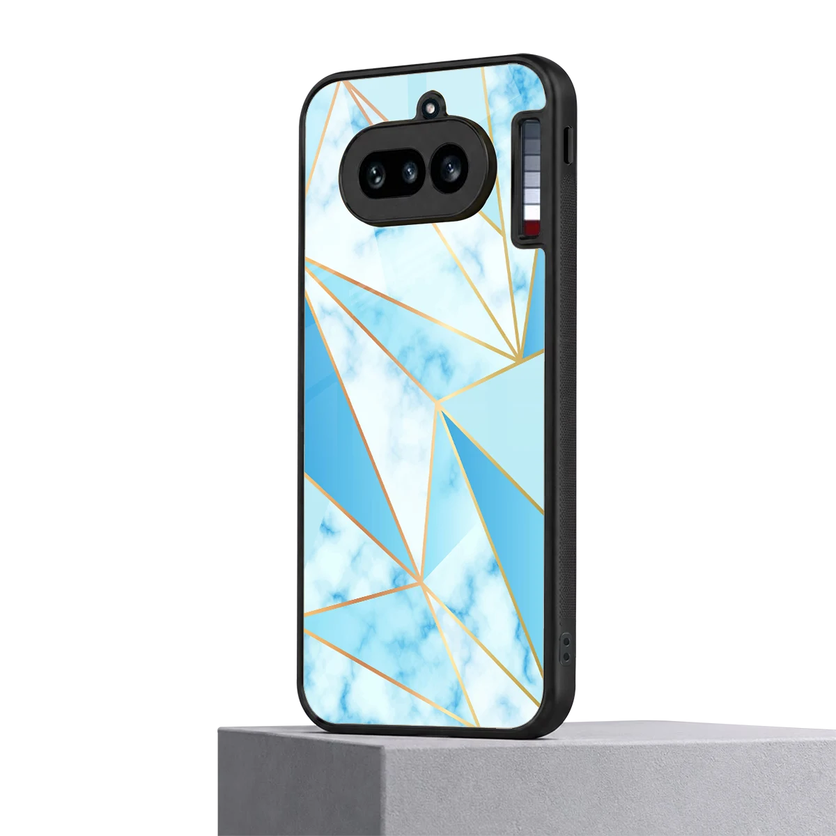 French Marble nothing phone 4a mobile cover | shockproof glass phone case