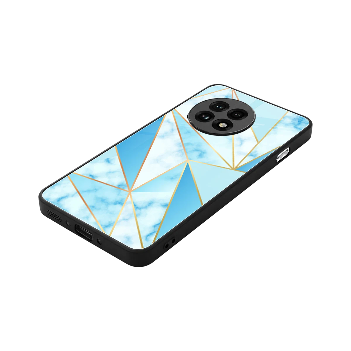 French Marble stylish phone case for oneplus 13r | glossy glass and slim fit