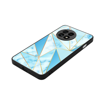 French Marble stylish phone case for oneplus 13r | glossy glass and slim fit