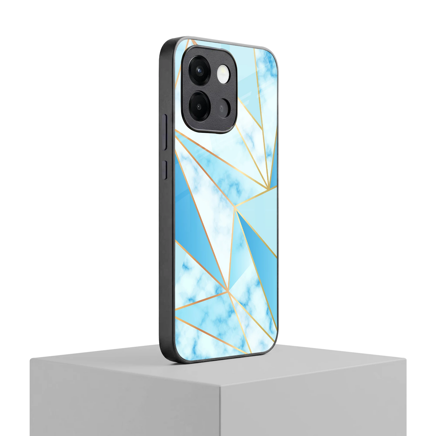 French Marble oneplus 13s mobile cover | shockproof glass phone case