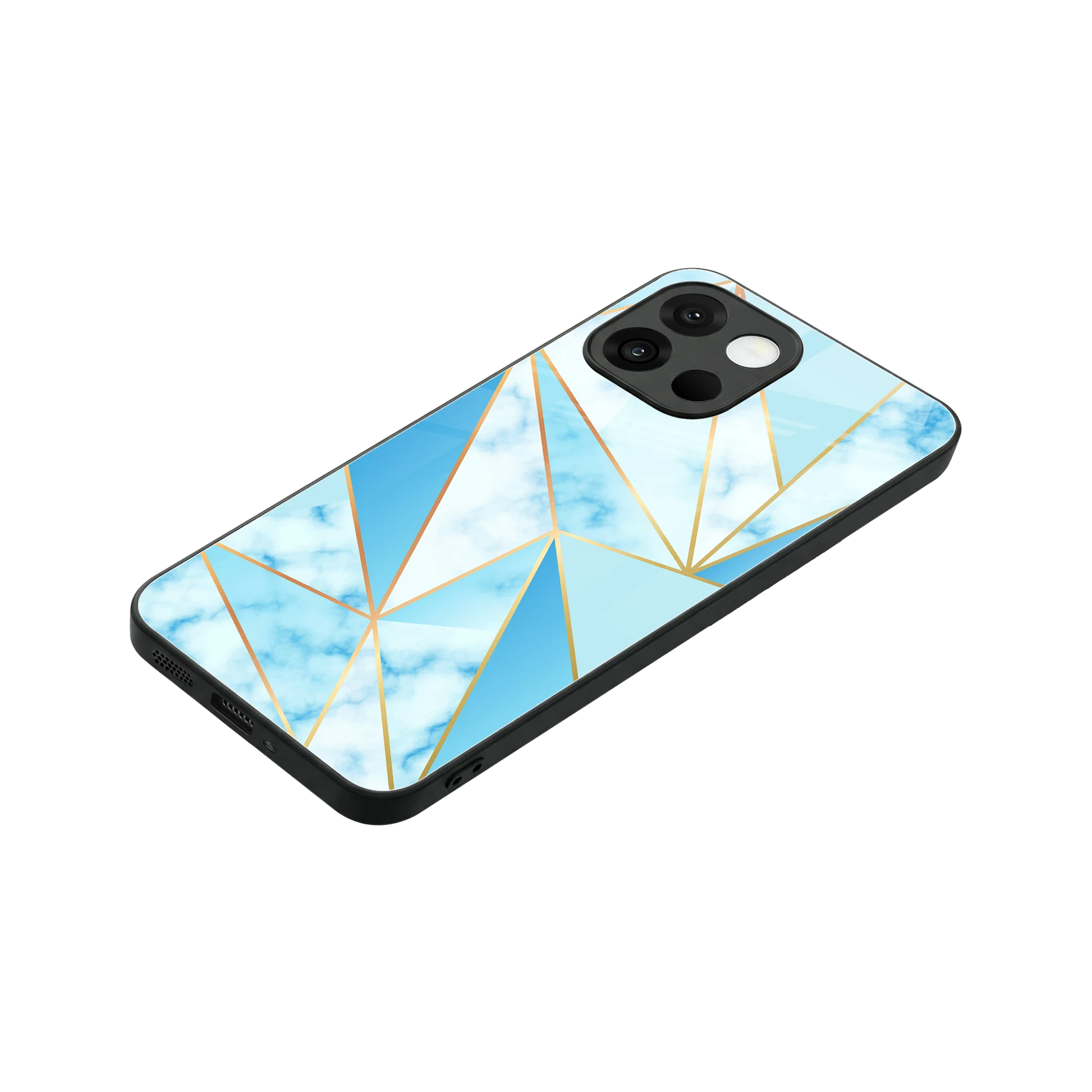 French Marble stylish phone case for oneplus 13s | glossy glass and slim fit