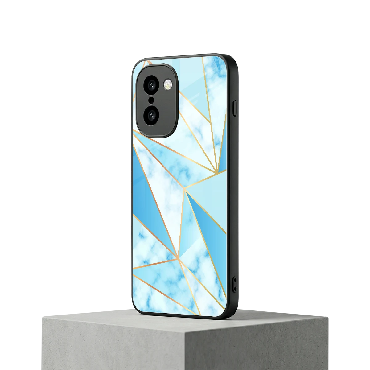 French Marble oneplus 15r mobile cover | shockproof glass phone case