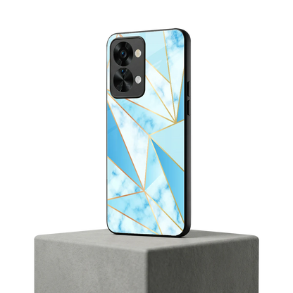 French Marble oneplus nord 2t mobile cover | shockproof glass phone case