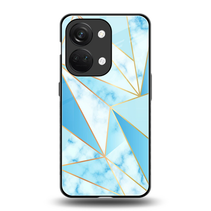 French Marble back phone cover | glass case for oneplus nord 3