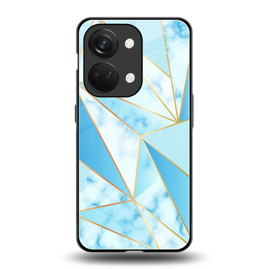 French Marble back phone cover | glass case for oneplus nord 3