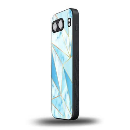 French Marble oneplus nord 4 mobile cover | shockproof glass phone case