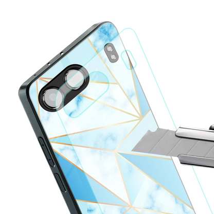 French Marble stylish phone case for oneplus nord 4 | glossy glass and slim fit