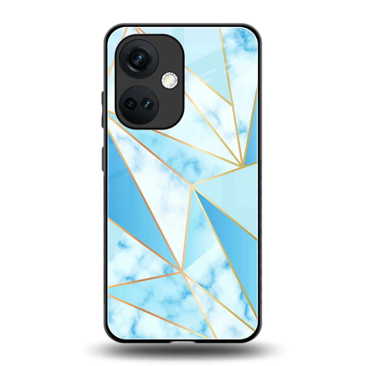 French Marble back phone cover | glass case for oneplus nord ce 3