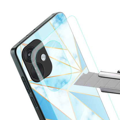 French Marble stylish phone case for oneplus nord ce 3 | glossy glass and slim fit