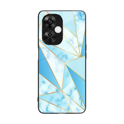 French Marble back phone cover | glass case for oneplus nord ce 3 lite