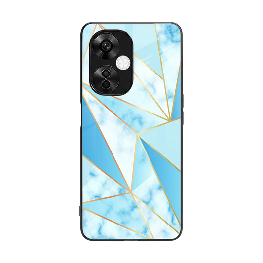 French Marble back phone cover | glass case for oneplus nord ce 3 lite