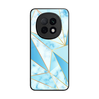French Marble back phone cover | glass case for oppo f29 pro 5g