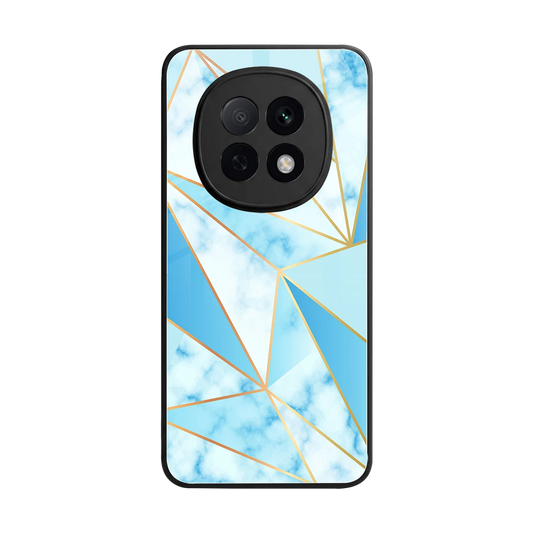 French Marble back phone cover | glass case for oppo f29 pro 5g
