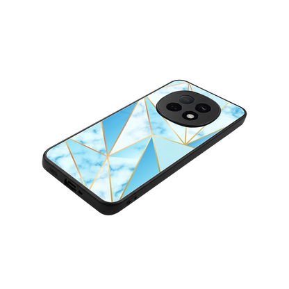 French Marble stylish phone case for oppo f29 pro 5g | glossy glass and slim fit