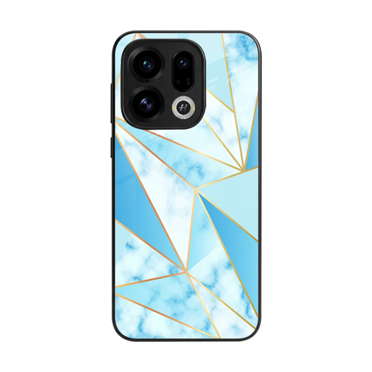 French Marble back phone cover | glass case for oppo find x9