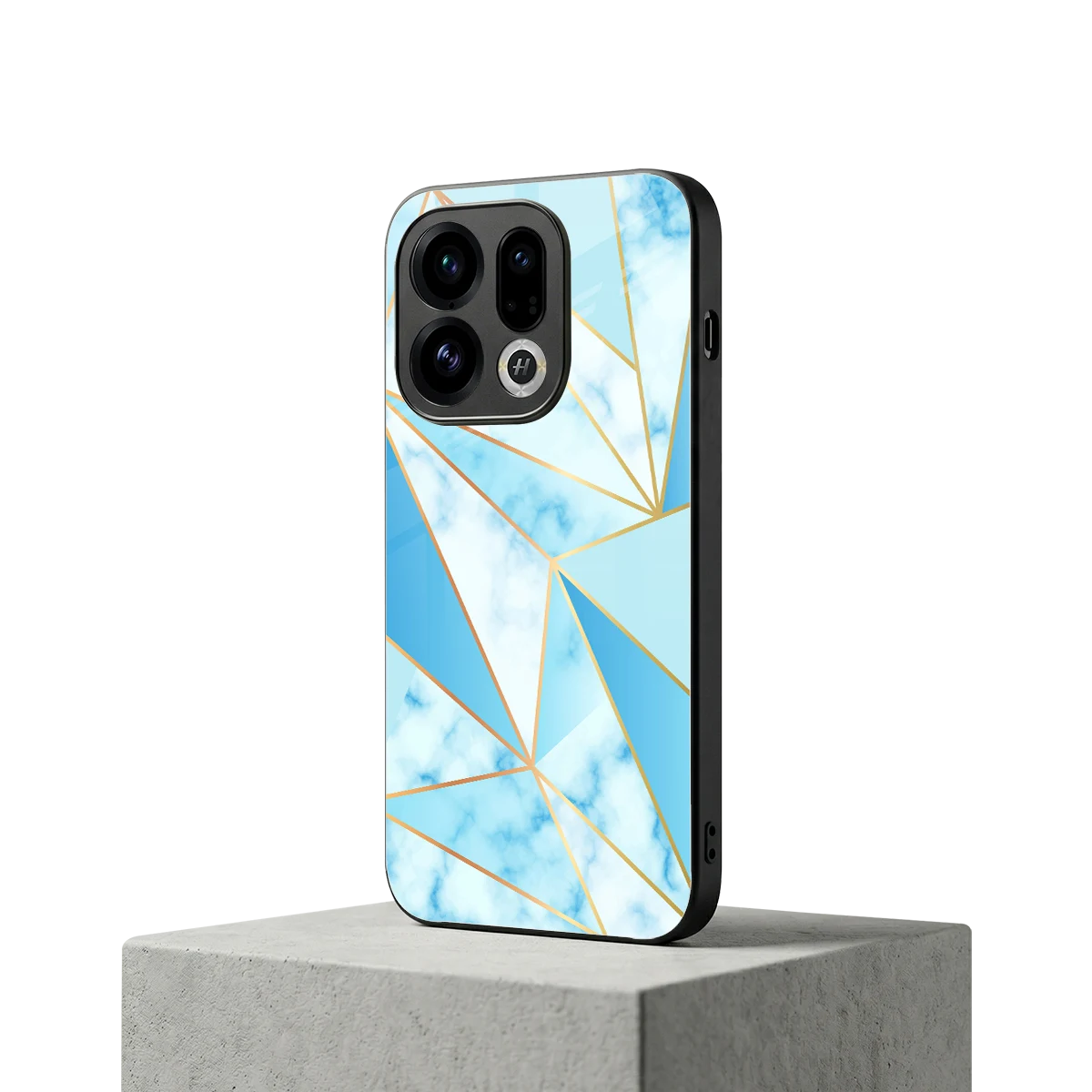 French Marble oppo find x9 mobile cover | shockproof glass phone case