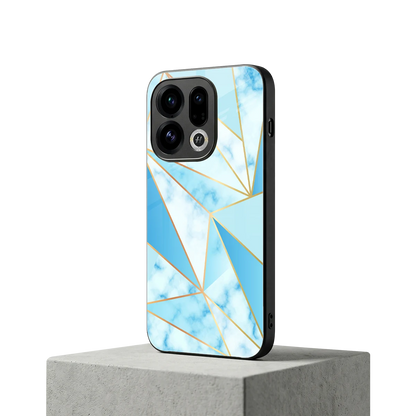 French Marble oppo find x9 mobile cover | shockproof glass phone case