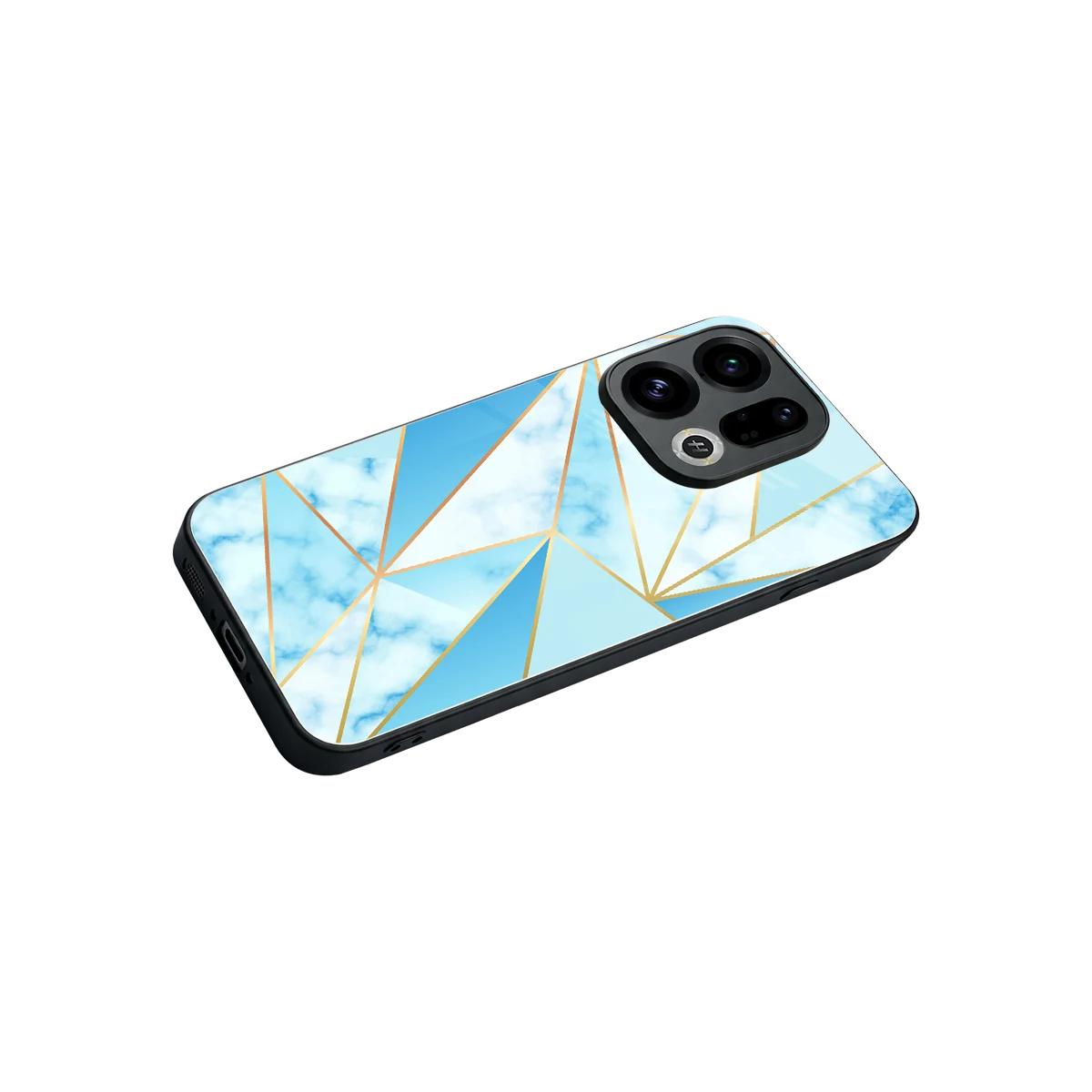 French Marble stylish phone case for oppo find x9 | glossy glass and slim fit