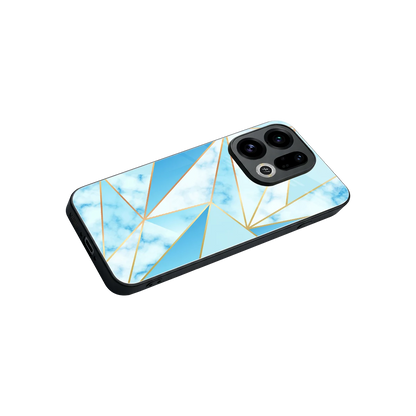 French Marble stylish phone case for oppo find x9 | glossy glass and slim fit