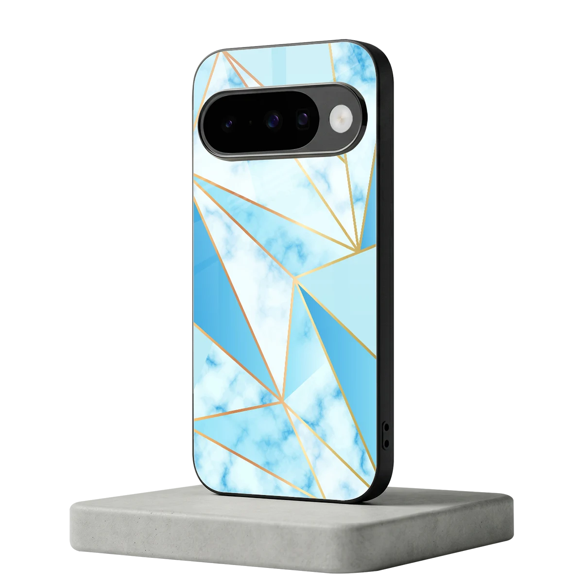 French Marble google pixel 10 mobile cover | shockproof glass phone case