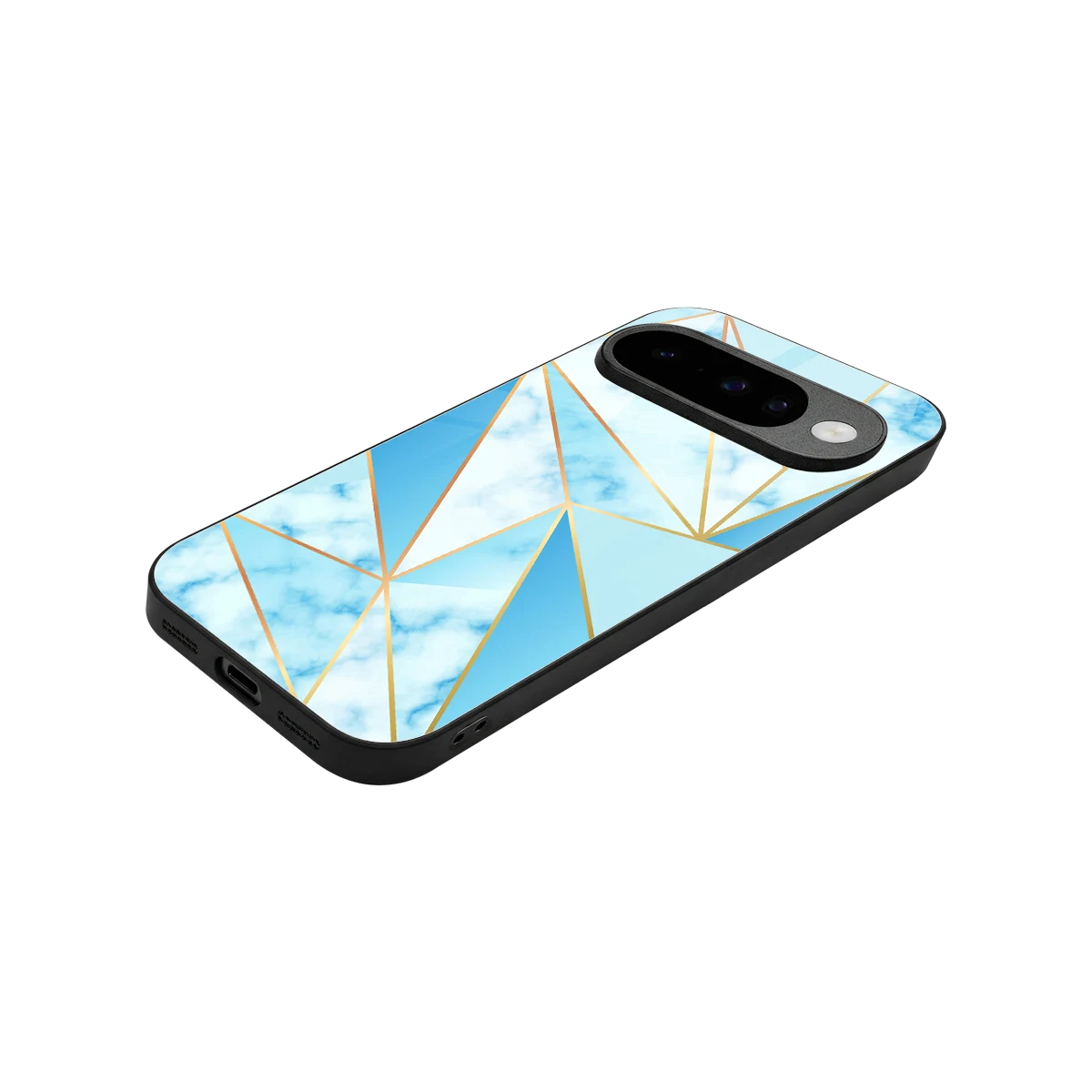 French Marble stylish phone case for google pixel 10 | glossy glass and slim fit