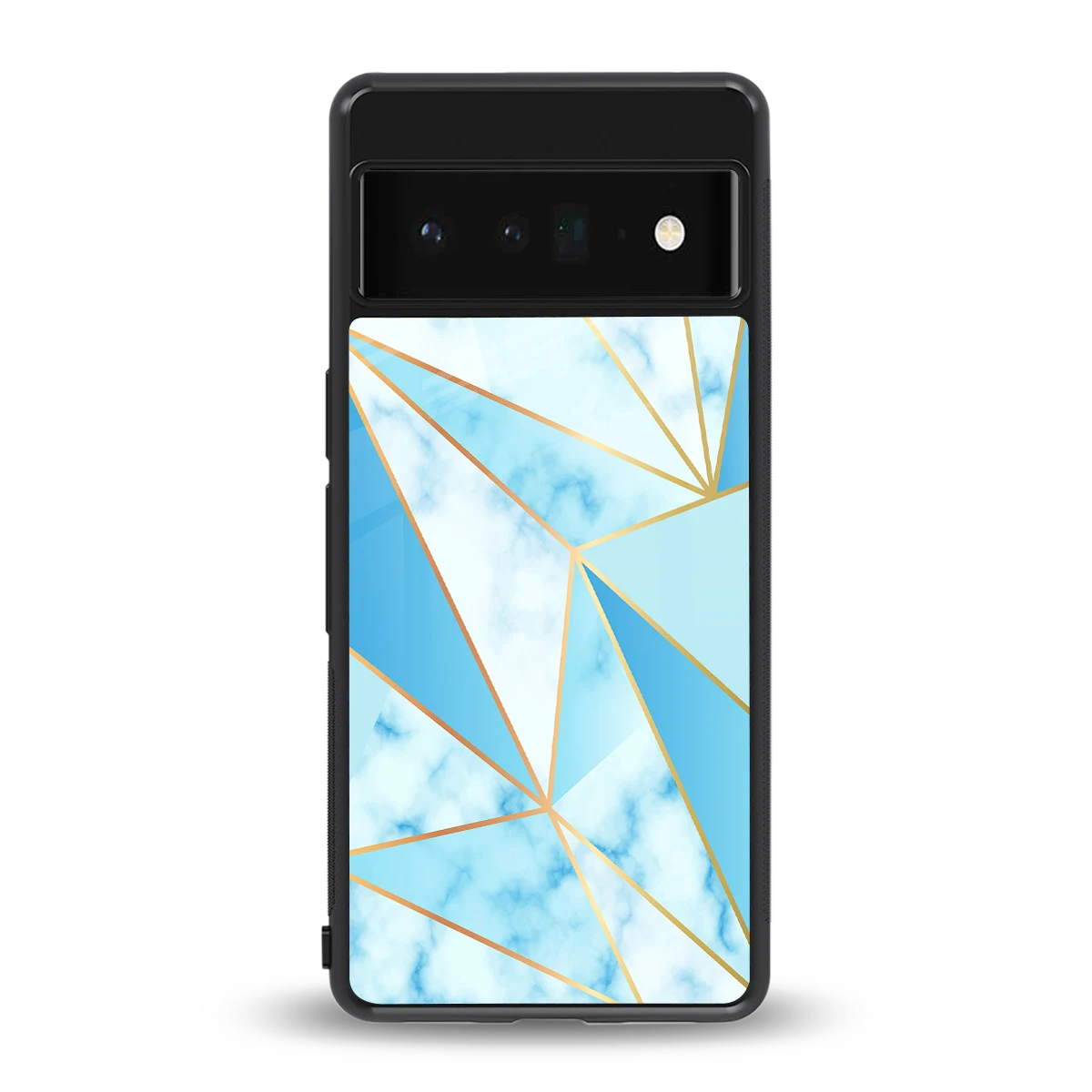 French Marble back phone cover | glass case for google pixel 6 pro