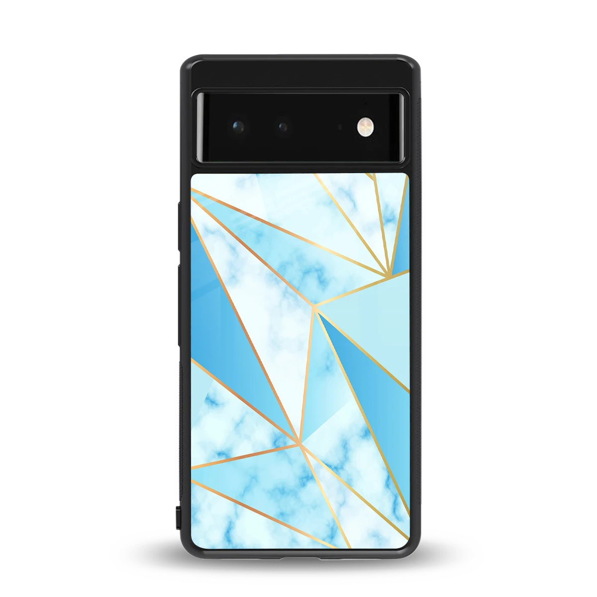 French Marble back phone cover | glass case for google pixel 6a