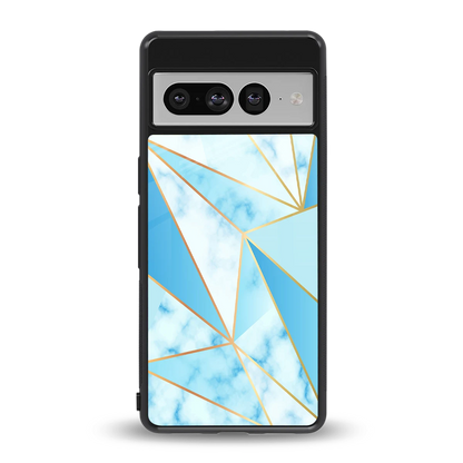 French Marble back phone cover | glass case for google pixel 7 pro