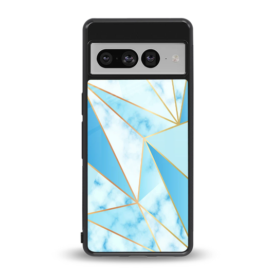 French Marble back phone cover | glass case for google pixel 7 pro